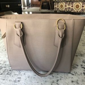 Dagne Dover Tote in Bleeker Blush